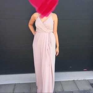 David’s Bridal Biscotti Bridesmaid Dress or Formal Gown